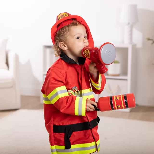 MELISSA & DOUG role play Fire Chief Costume Set &ndash; nuotrauka 3