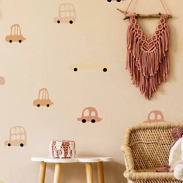 Pastelowe Love lipdukai sienoms ma&scaron;inytės boho I &ndash; nuotrauka 5