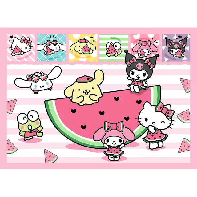 TREFL HELLO KITTY 4 dėlionių rinkinys &ndash; nuotrauka 4