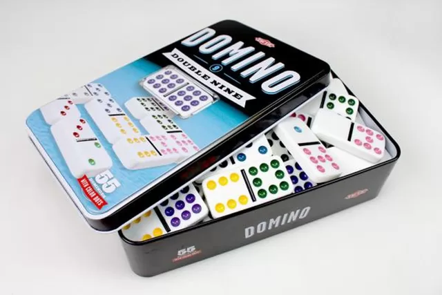 TACTIC Žaidimas &bdquo;Domino Double 9" &ndash; nuotrauka 2