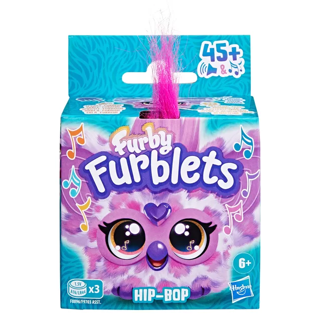 FURBY Interaktyvus pliu&scaron;inis gyvūnėlis FURBLETS, 5 cm &ndash; nuotrauka 10