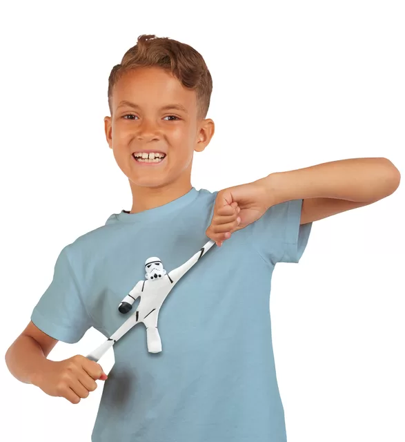 STRETCH STAR WARS Mini figūrėlė Storm Trooper 15,5cm &ndash; nuotrauka 5
