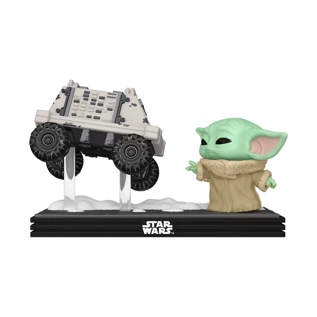 FUNKO POP! Vinilinė figūrėlė: Mandalorian & Grogu - Grogu with Polar Mouse Droid (Moment) &ndash; nuotrauka 2