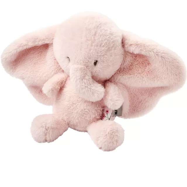 NATTOU Fanfan plush toy elephant pink, 26cm &ndash; nuotrauka 2