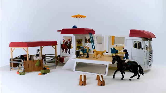 SCHLEICH HORSE CLUB Arklių transporteris &ndash; nuotrauka 6