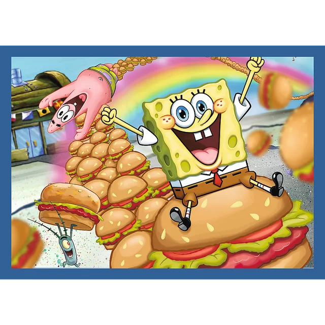 TREFL SPONGEBOB 4 dėlionių rinkinys &ndash; nuotrauka 4