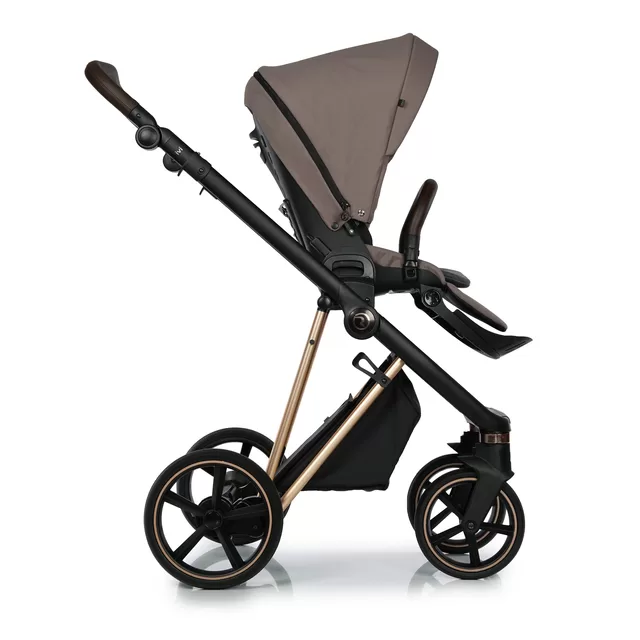 Roan vežimėlis 2/1 IVI Cocoa/Rose Gold &ndash; nuotrauka 3