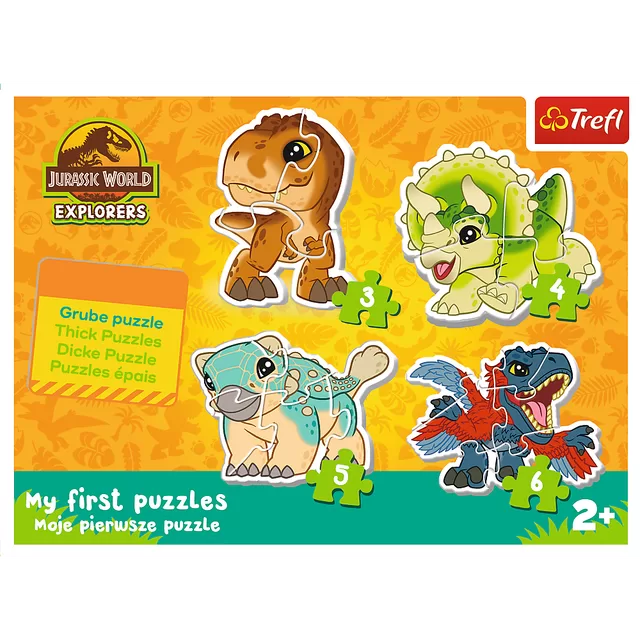 TREFL JURASSIC WORLD Klasikinė mažylių dėlionė &bdquo;Juros periodas&ldquo; &ndash; nuotrauka 2