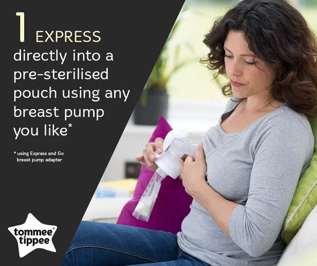 Tommee Tippee Express and Go perėjimų pientraukiams rinkinys &ndash; nuotrauka 2