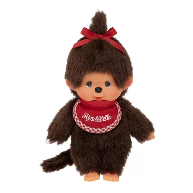 MONCHHICHI beždžionėlė su kūdikiu "Beany", 14 cm &ndash; nuotrauka 2