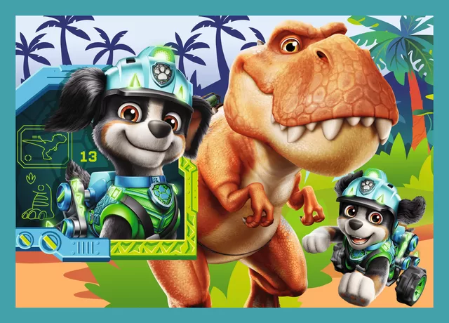 TREFL PAW PATROL 4 dėlionių rinkinys &bdquo;&Scaron;uniukas-patrulis&ldquo; &ndash; nuotrauka 4