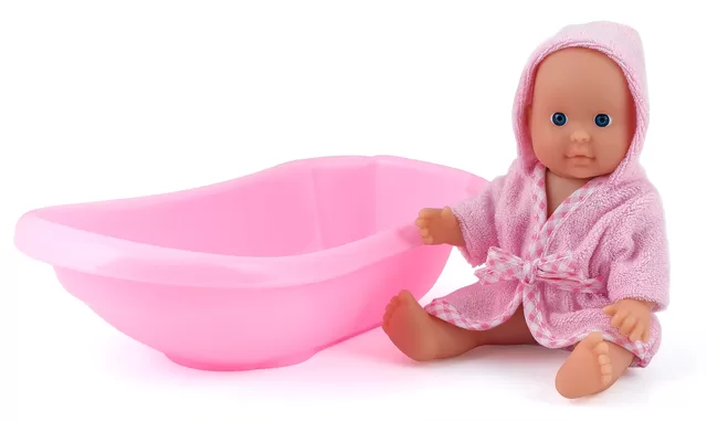 DOLLSWORLD Vonelė su lėlyte, 17 cm &ndash; nuotrauka 3