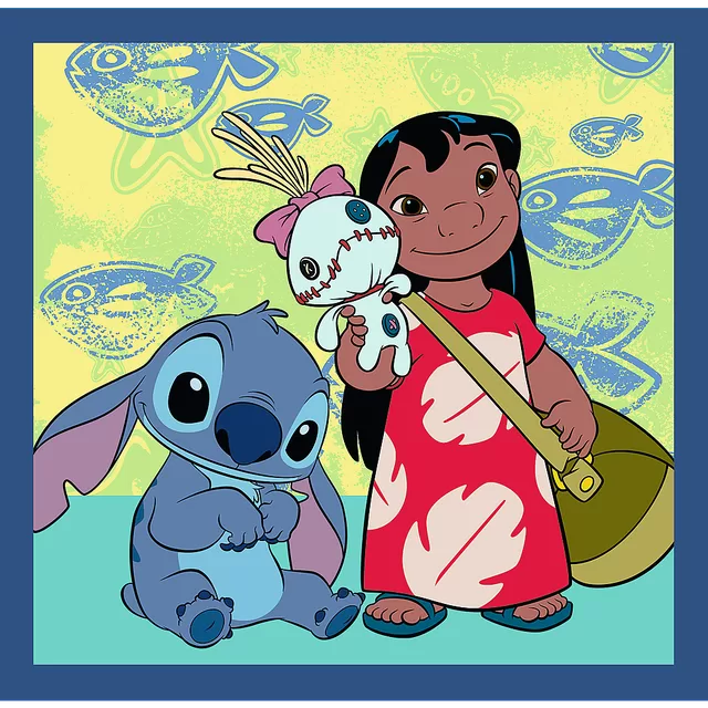 TREFL DISNEY STITCH 3 dėlionių rinkinys &ndash; nuotrauka 3