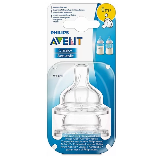 Avent Classic+ (anti-colic) žindukai nuo 0 mėn. SCF631/27 &ndash; nuotrauka 5