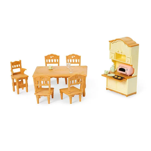 SYLVANIAN FAMILIES Valgomojo baldai &ndash; nuotrauka 2