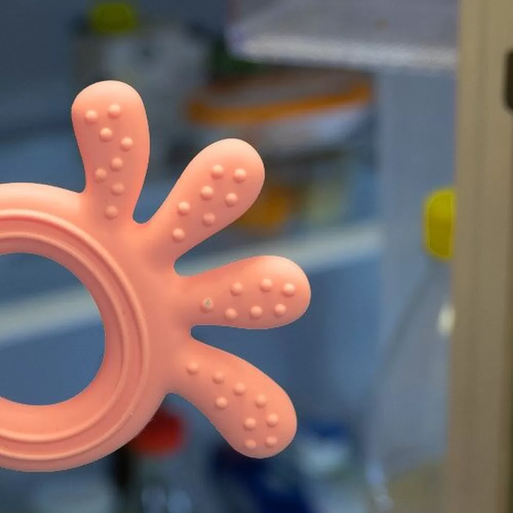 BabyOno kramtukas silikoninis a&scaron;tuonkojis rožinis 826/01 &ndash; nuotrauka 7