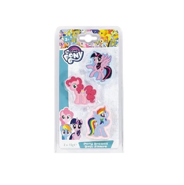 My Little Pony vonios burbulų rinkinys 3 vnt.x15g BATH FIZZERS &ndash; nuotrauka 2