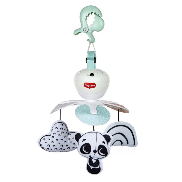 Tiny Love karuselė kelioninė juoda balta &ndash; nuotrauka 4