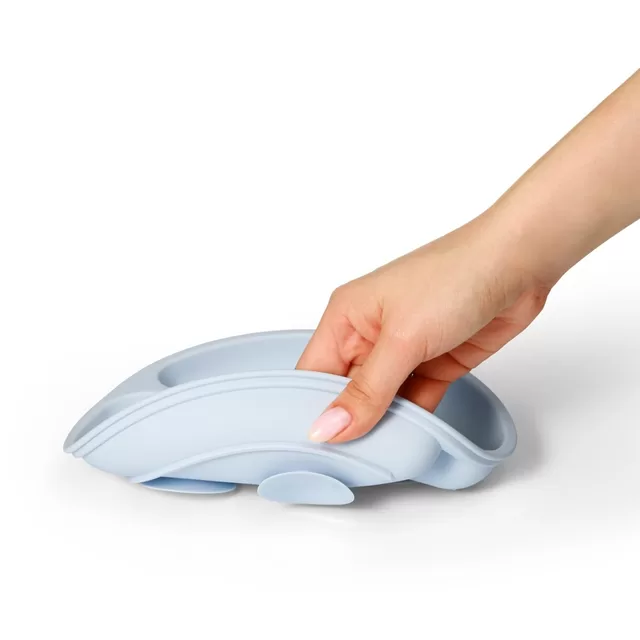 BabyOno lėk&scaron;tutė silikoninė neslystanti mėlyna 1482/01 &ndash; nuotrauka 3
