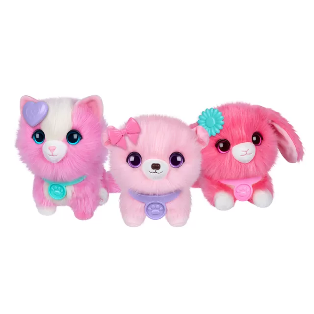 SCRUFF-A-LUVS pliu&scaron;inis gyvūnėlis, rozā, 19 cm &ndash; nuotrauka 6