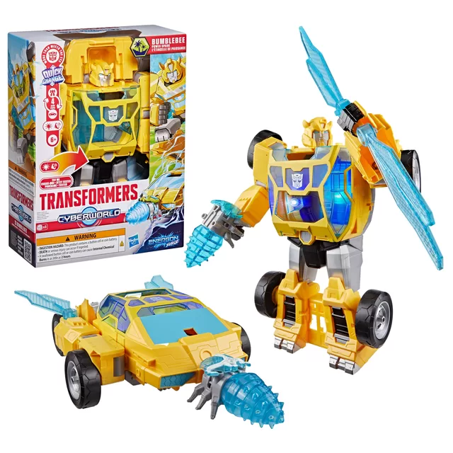 TRANSFORMERS Cyberverse figure Power spark Bumblebee 28cm &ndash; nuotrauka 6