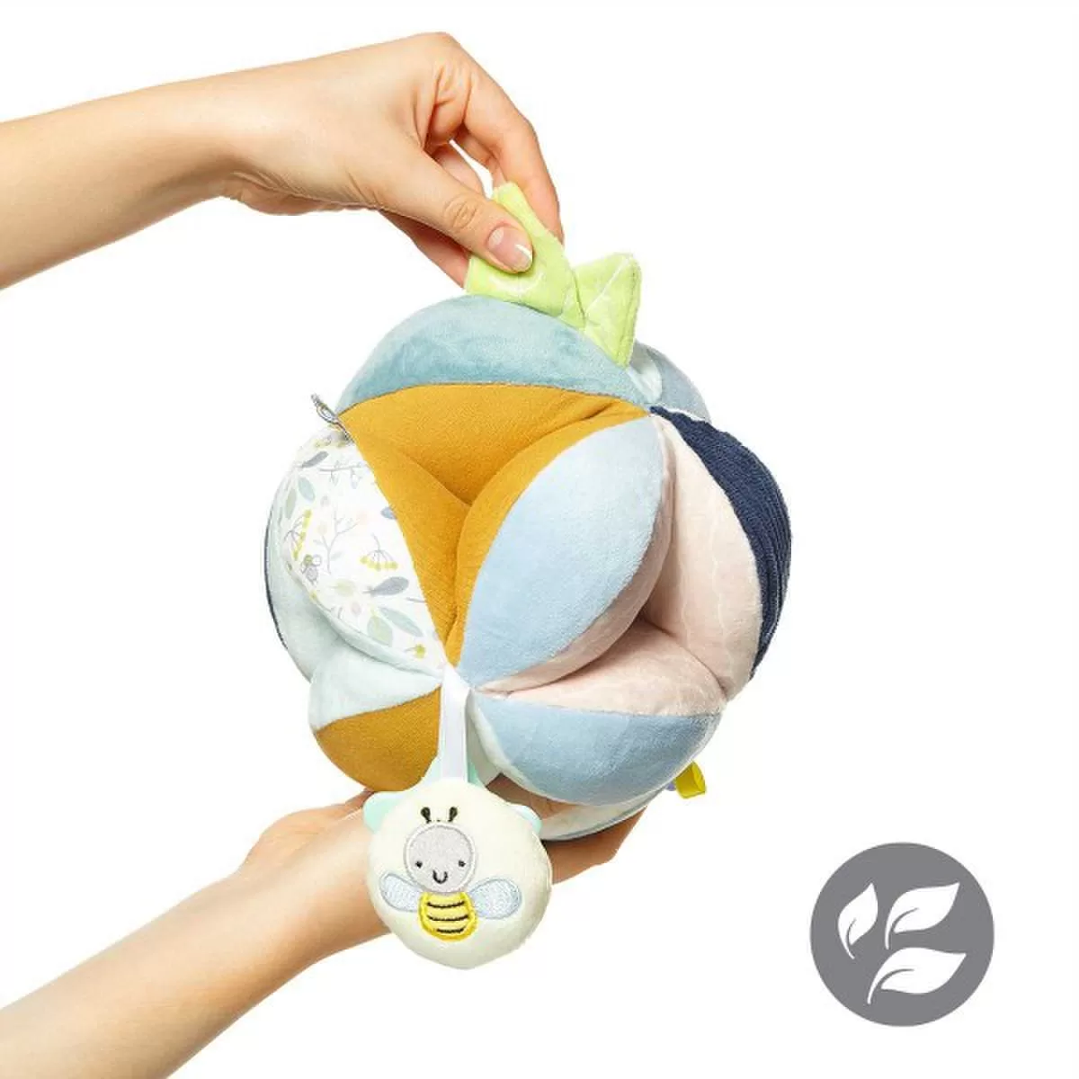 BabyOno lavinantis mink&scaron;tas žaislas, vežimėlio pakabukas, WOODLAND, 1436 &ndash; nuotrauka 3