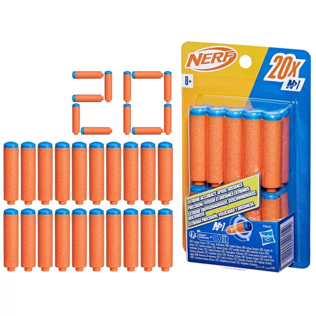 NERF N Series &scaron;oviniai, 20 vnt &ndash; nuotrauka 2
