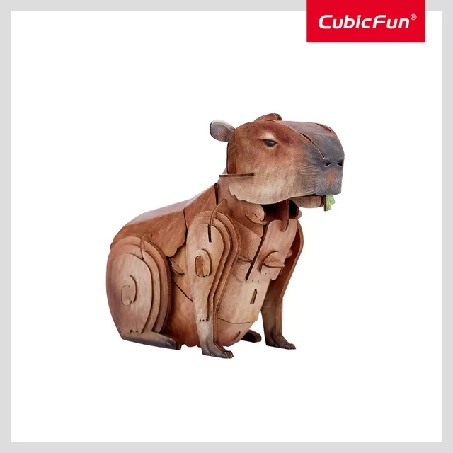 CUBIC FUN CUBICFUN NG 3D dėlionė &bdquo;Kapibara&ldquo; &ndash; nuotrauka 2