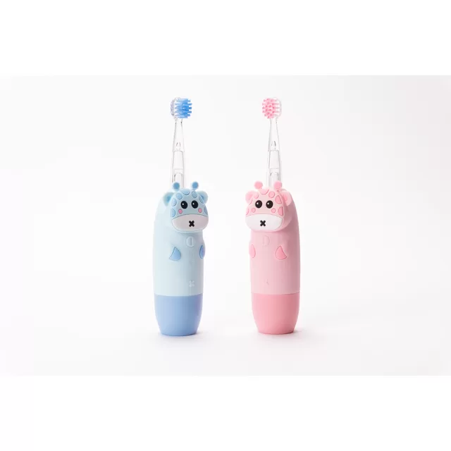InnoGiO elektrinis dantų &scaron;epetėlis žirafa rožinis GIO-450PINK &ndash; nuotrauka 9