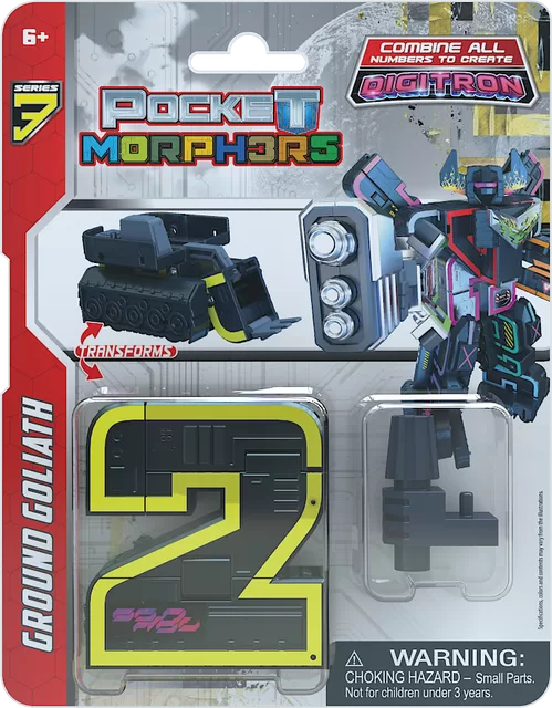 POCKET MORPHERS Ki&scaron;eninis konstruktorius &bdquo;Colossal Delta Guard&ldquo; &ndash; nuotrauka 8
