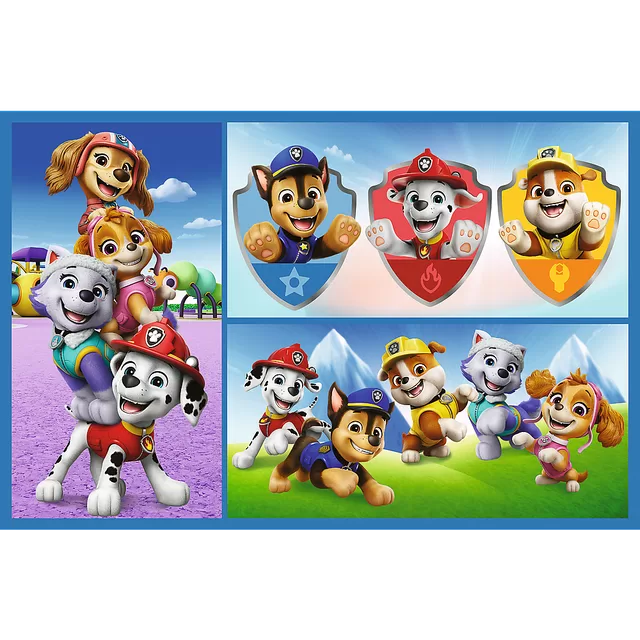 TREFL PAW PATROL Dėlionių rinkinys, 2 x 70 det. &ndash; nuotrauka 2