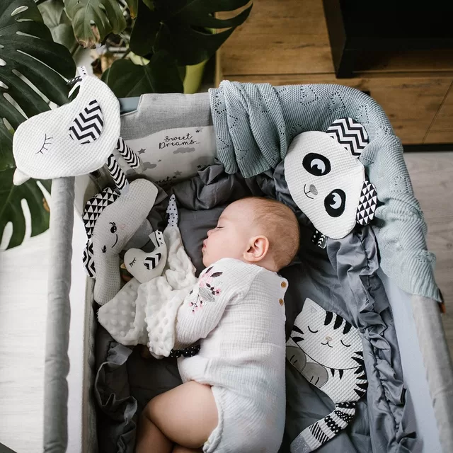 Babyono pledas megztas bambukinis mėlynas 1478/02 &ndash; nuotrauka 4