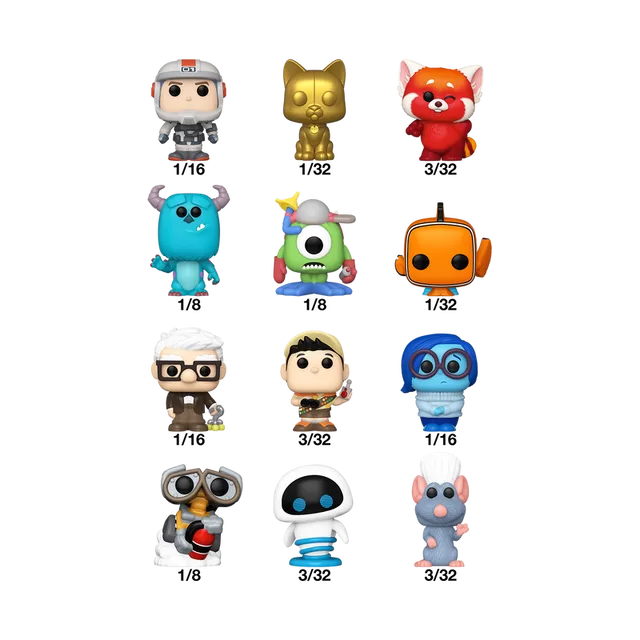 FUNKO Bitty POP! Figūrėlė: Disney - Pixar &ndash; nuotrauka 3