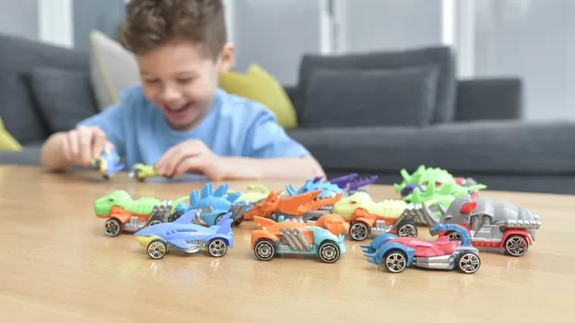 TEAMSTERZ BEAST MACHINES Metalinis automobilis, 7,5 cm &ndash; nuotrauka 2