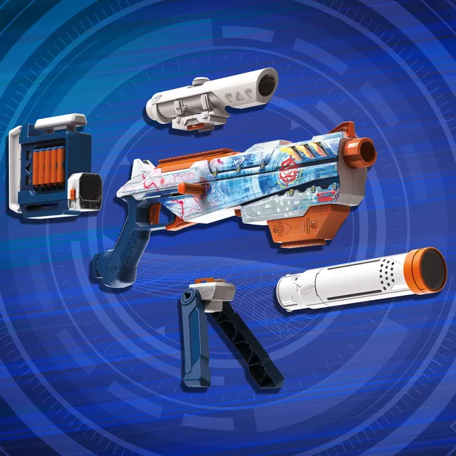 NERF LOADOUT &scaron;autuvas ARCTIC ZEROSTRIKER &ndash; nuotrauka 8