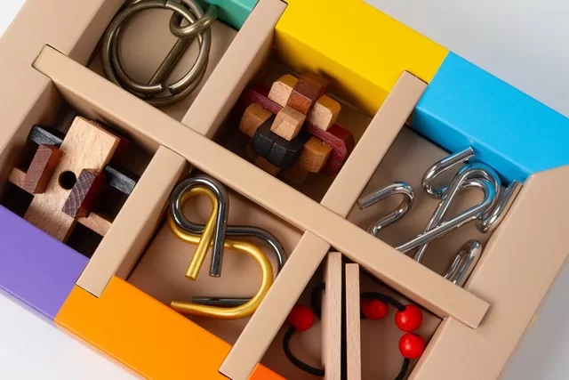 RECENT TOYS Galvosūkių rinkinys, 6 vnt. &ndash; nuotrauka 4