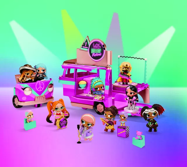 L.O.L. SURPRISE Rinkinys &bdquo;Muzikos festivalio autobusas&ldquo; &ndash; nuotrauka 8