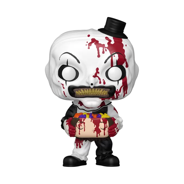 FUNKO POP! Vinilinė figūrėlė: Terrifier - Art the Clown with Candy Filled Head &ndash; nuotrauka 2