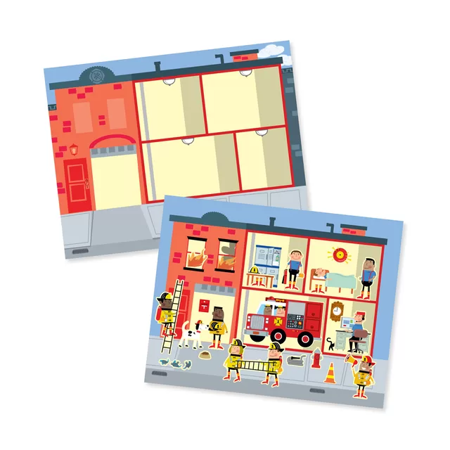 MELISSA & DOUG Reusable Sticker Pad - My Town &ndash; nuotrauka 2