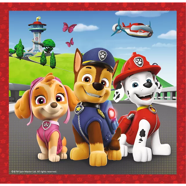PAW PATROL TREFL 3 dėlionių rinkinys &bdquo;&Scaron;uniukas-patrulis&ldquo; &ndash; nuotrauka 4