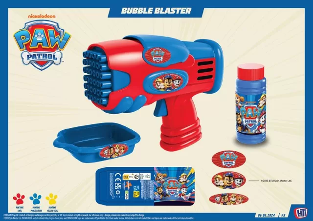 BUBBLZ PAW PATROL Muilo burbulų &scaron;autuvas &ndash; nuotrauka 3