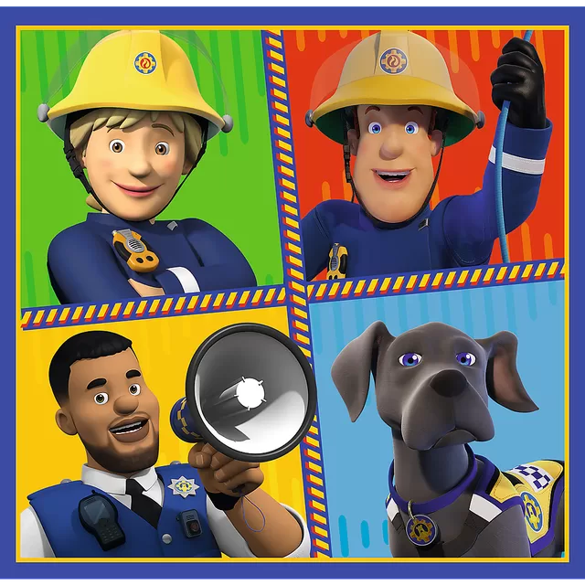 TREFL FIREMAN SAM 3 dėlionių rinkinys &bdquo;Gaisrininkas Semas&ldquo; &ndash; nuotrauka 3