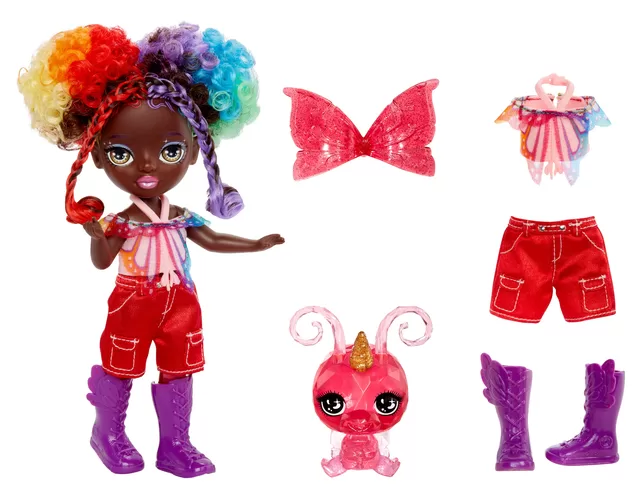 RAINBOW HIGH Mažoji fėja RAINBOW FANTASY, 15 cm &ndash; nuotrauka 9