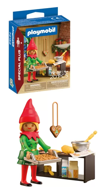 PLAYMOBIL Kalėdų elfas su sausainiais 72152 &ndash; nuotrauka 2