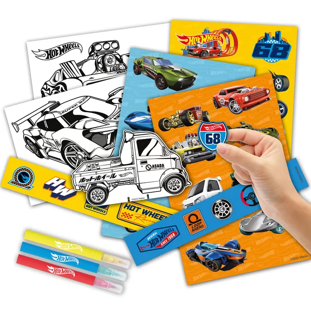 BLADEZ HOT WHEELS Lipdukų veiklos rinkinys &ndash; nuotrauka 2
