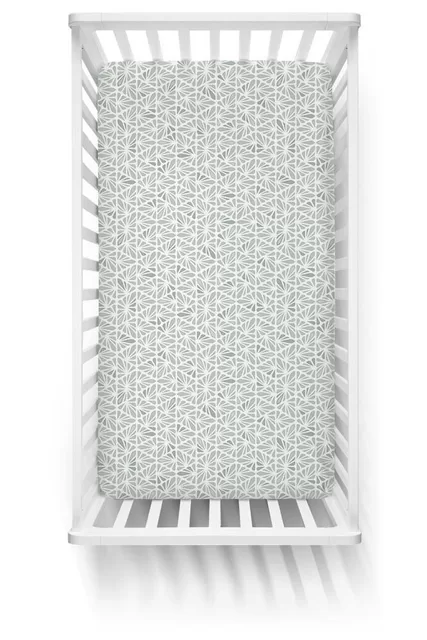 Ankras paklodė su guma 120x60 žalia mozaikos &ndash; nuotrauka 3