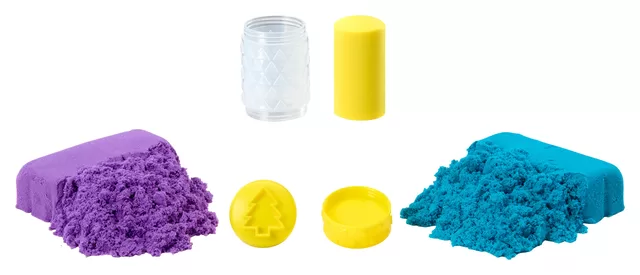 WONDER FACTORY NEVER DRY Kinetinio smėlio ir modelino rinkinys &bdquo;Mega Bag&ldquo; &ndash; nuotrauka 6
