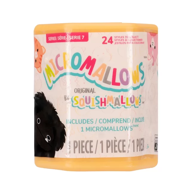 SQUISHMALLOWS Paslaptingas pliu&scaron;inis gyvūnėlis &bdquo;Micromallows&ldquo;, 6 cm &ndash; nuotrauka 2