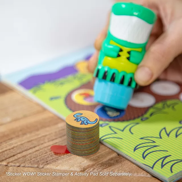 MELISSA & DOUG STICKER WOW! Lipdukai &bdquo;Dinozauras&ldquo; &ndash; nuotrauka 3