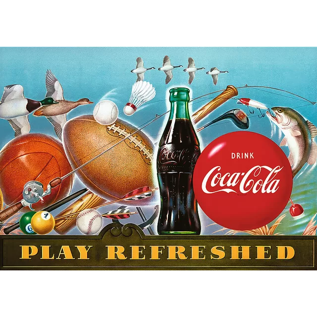TREFL PREMIUM PLUS 1000 det. dėlionė &bdquo;Coca-Cola: Play Refreshed&ldquo; &ndash; nuotrauka 2